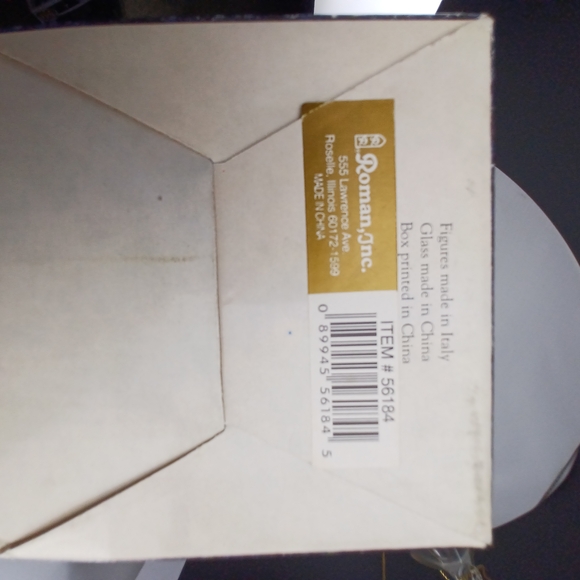 Fontanini Angel Ornament - Blown Glass - Picture 4 of 6